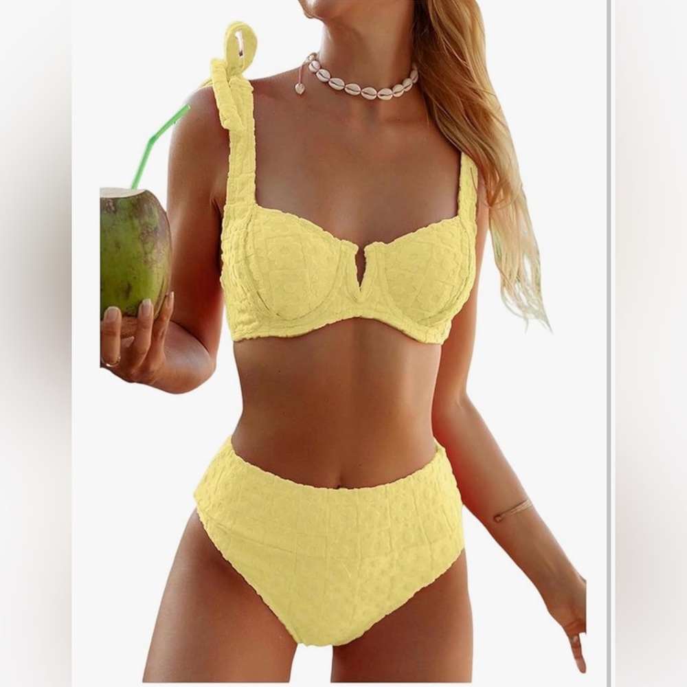 Sunny Yellow Bikini Set